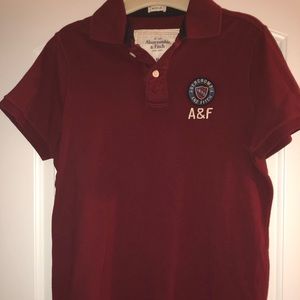 maroon polo